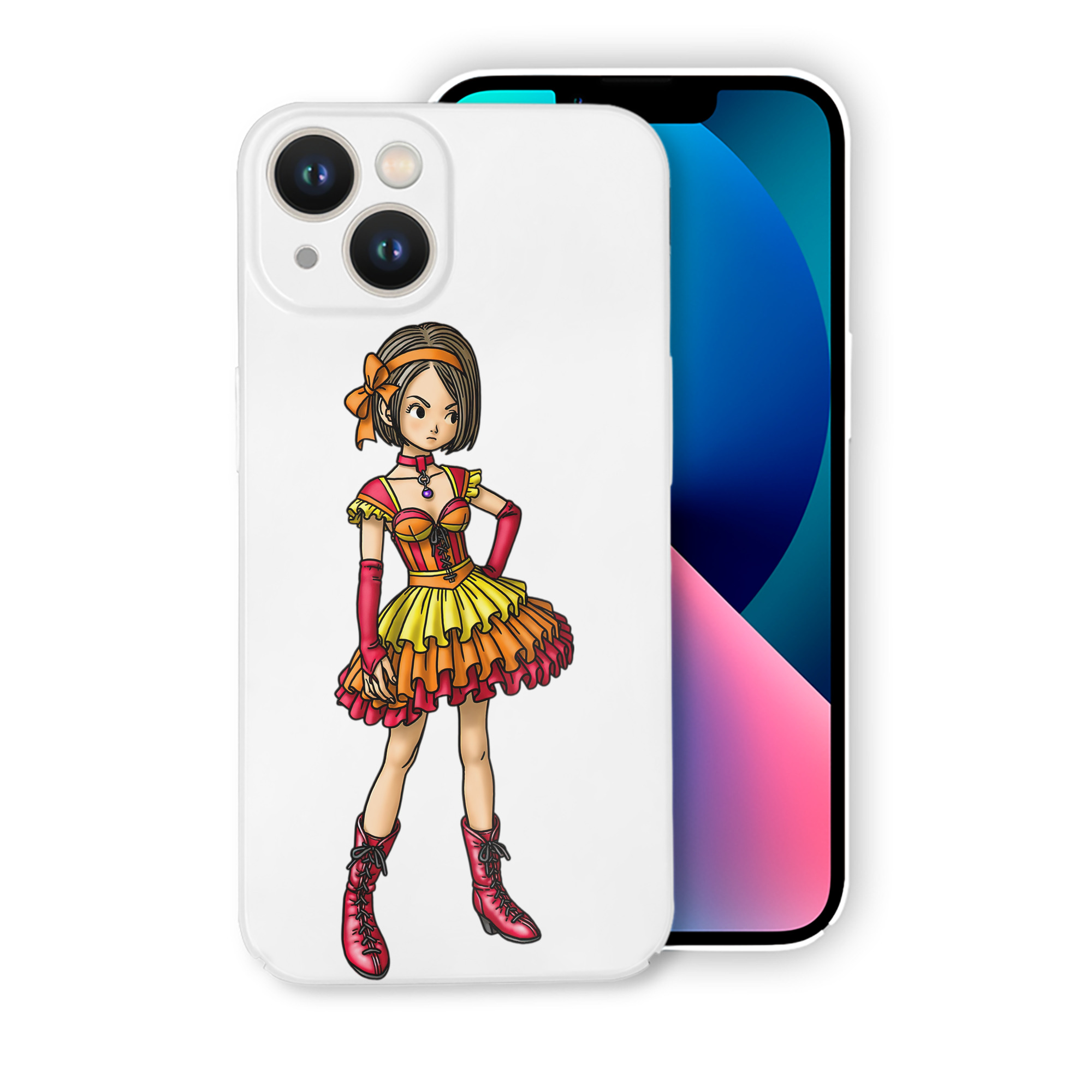 （画像用） ドラゴンクエスト Doragon Kuesuto Dragon Quest 【iPhone 14シリーズ対応】ハードケース